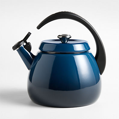 View Le Creuset ® Signature Cloche 2.2-Qt. Nuit Whistling Tea Kettle details