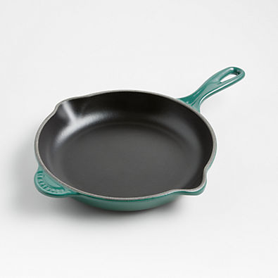 View Le Creuset ® Classic 9" Artichaut Green Enameled Cast Iron Skillet details