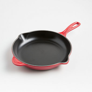 View Le Creuset ® Classic 9" Cerise Red Enameled Cast Iron Skillet details