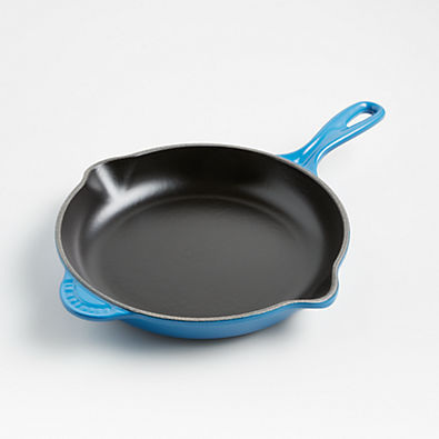 View Le Creuset ® Classic 9" Marseille Blue Enameled Cast Iron Skillet details