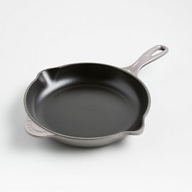 View Le Creuset ® Classic 9" Oyster Grey Enameled Cast Iron Skillet details