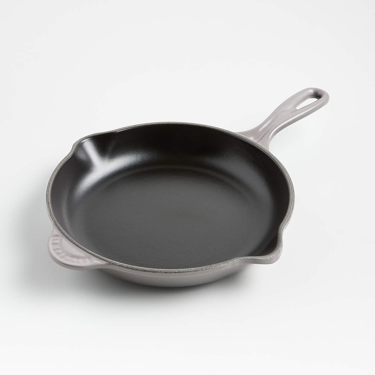 Le Creuset Classic 9" Oyster Grey Enameled Cast Iron Skillet + Reviews
