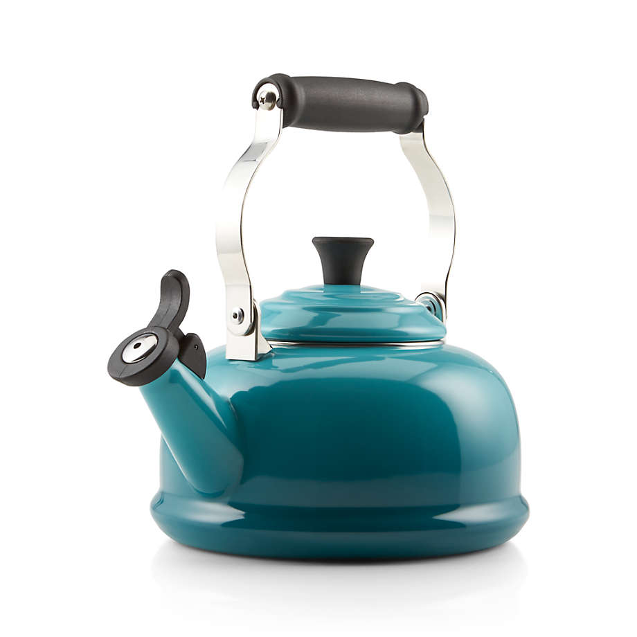 Le creuset blue tea clearance kettle