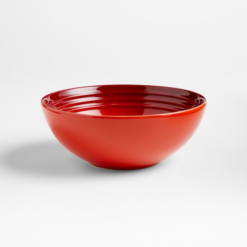 Le Creuset ® Set of 4 Cereal Bowls Cerise Red - image 2 of 4