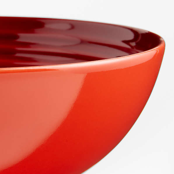 Red Bowls, Crate & Barrel