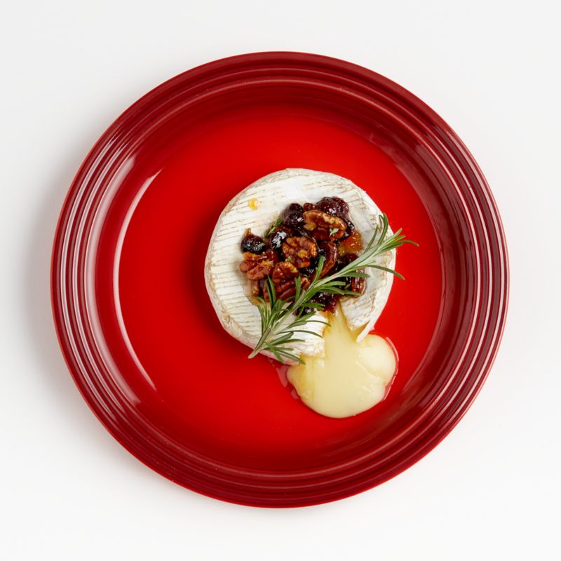 Le Creuset ® Set of 4 Dinner Plates Cerise Red - image 3 of 4