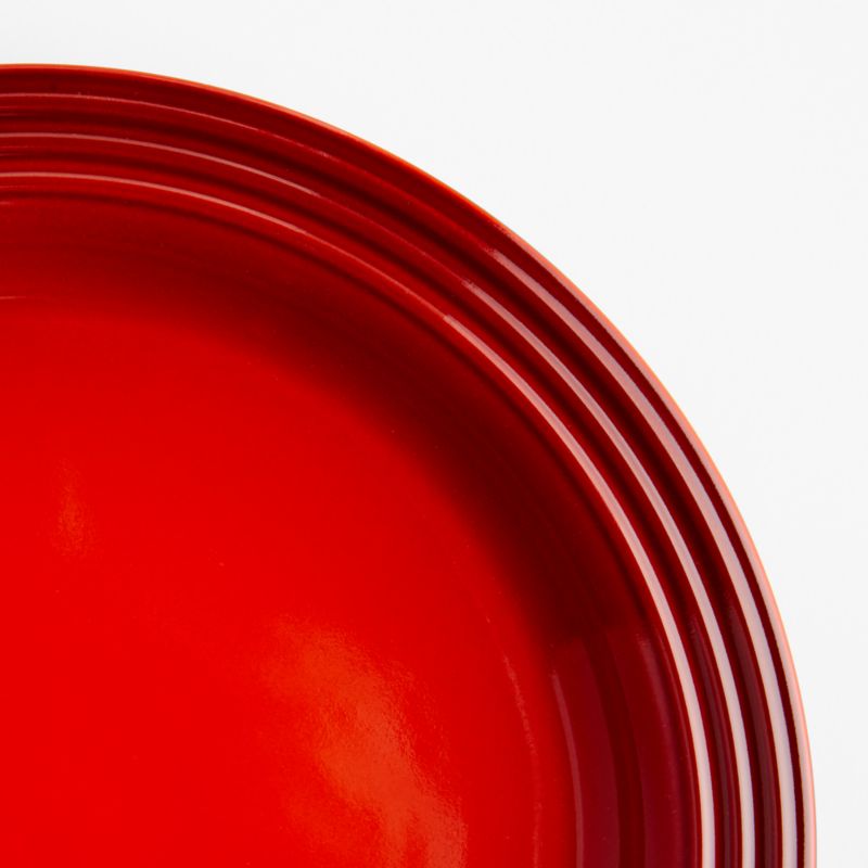 Le Creuset ® Set of 4 Dinner Plates Cerise Red - image 2 of 4