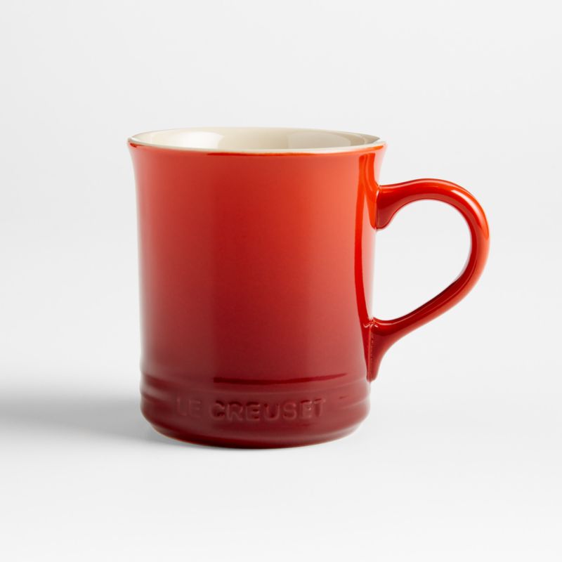 Le Creuset ® 14-oz. Cerise Red Mugs, Set of 4 - image 2 of 4