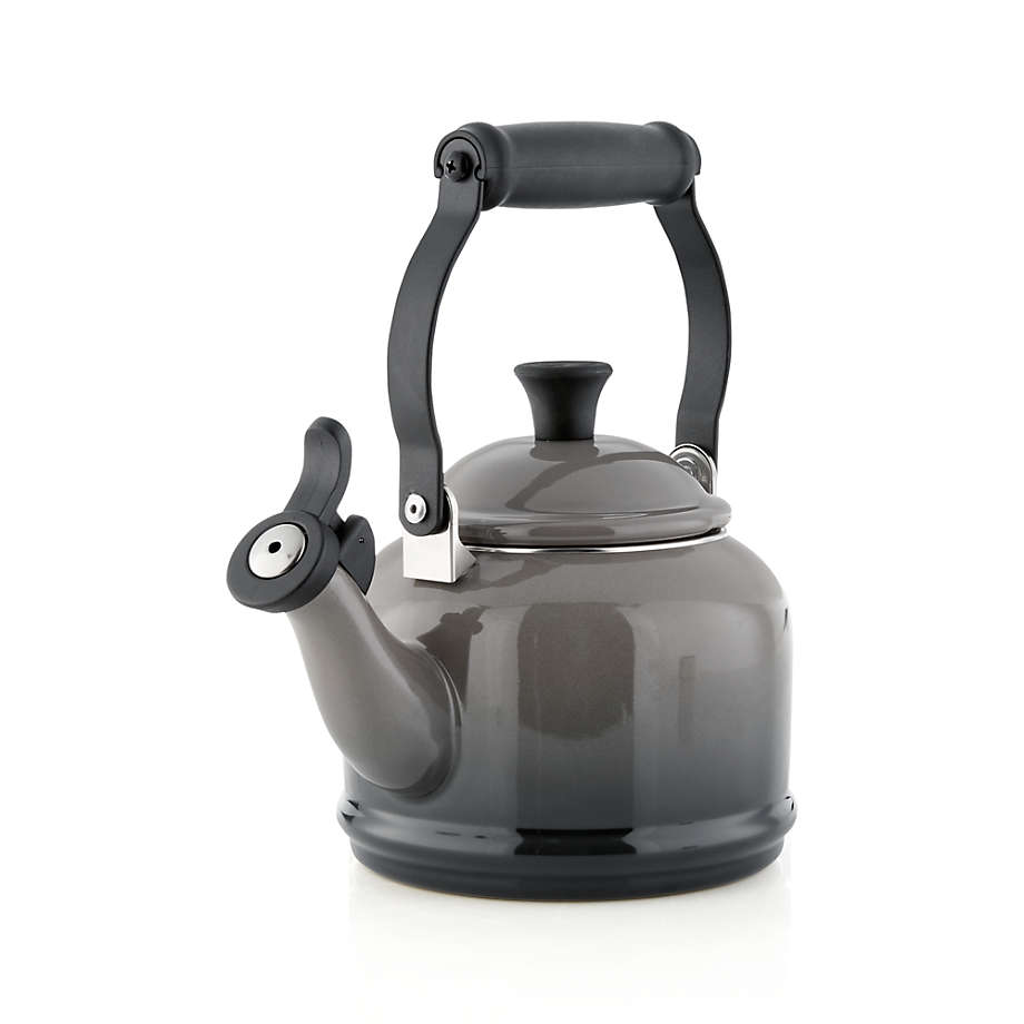 Le Creuset Demi 1.25-Quart Graphite Grey Stovetop Whistling Tea