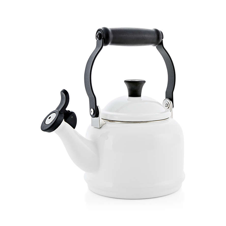 Le creuset 2025 white tea kettle