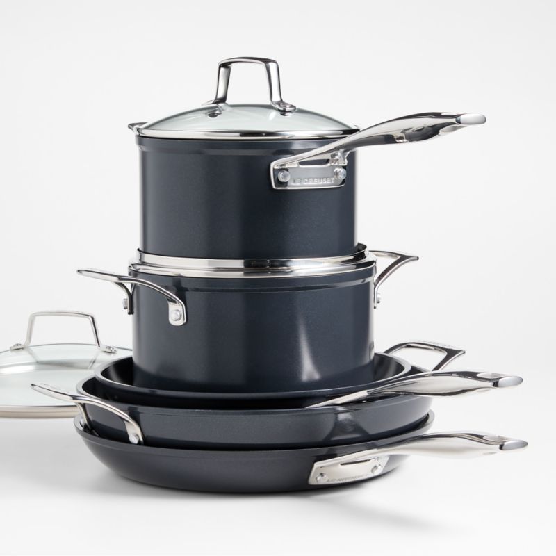 Le Creuset ® Essential Ceramic Non-Stick 8-Piece Cookware Set - image 2 of 3