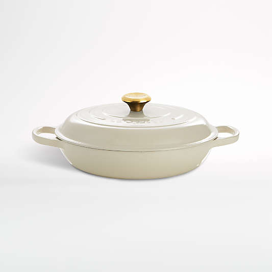 Le Creuset ® Signature Cream Enameled Cast Iron Braisers