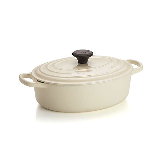 Le Creuset ® Signature 3.5-qt. Cream Oval Wide Dutch Oven