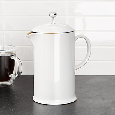 View Le Creuset ® White French Press details