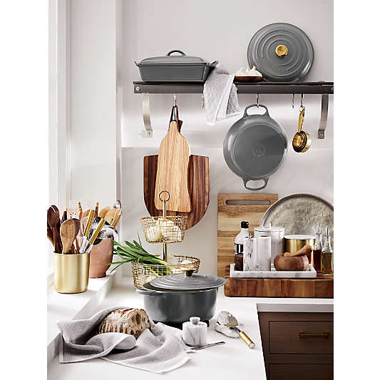 Le Creuset ® Signature 3.5-Qt. Graphite Grey Braiser