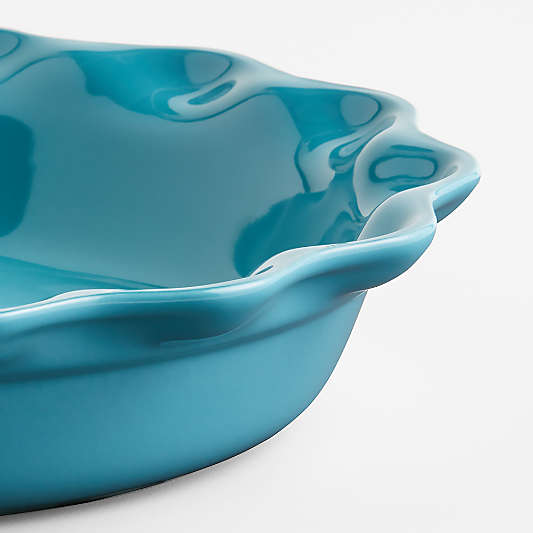 Le Creuset ® Heritage 9" Caribbean Ceramic Pie Dish