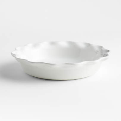 Le Creuset Heritage White Pie Dish + Reviews