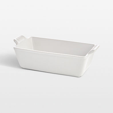 View Le Creuset ® Heritage White Ceramic Loaf Pan details
