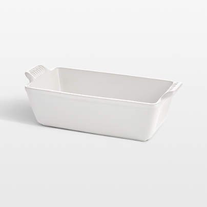 Le Creuset ® Heritage White Ceramic Loaf Pan