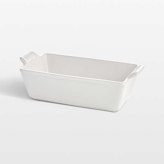 Le Creuset ® Heritage White Ceramic Loaf Pan