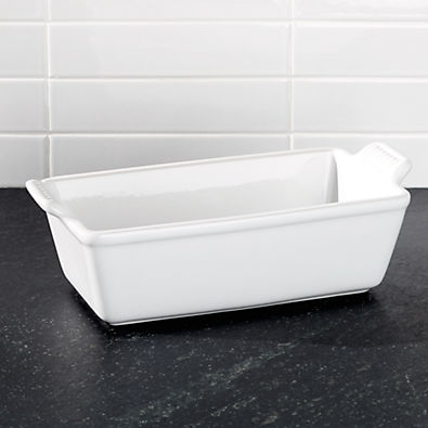 View Le Creuset ® Heritage White Ceramic Loaf Pan details