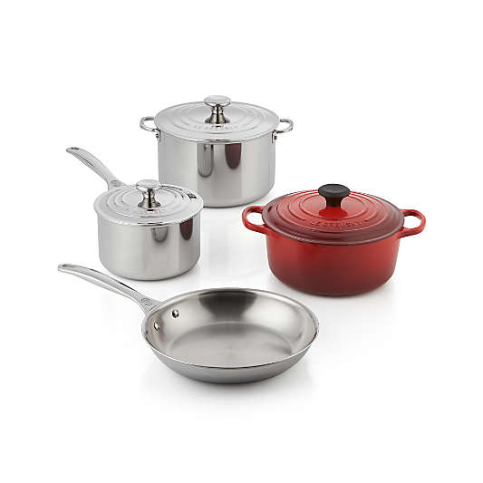 Le Creuset ® Mixed Material 7-Piece Cookware Set