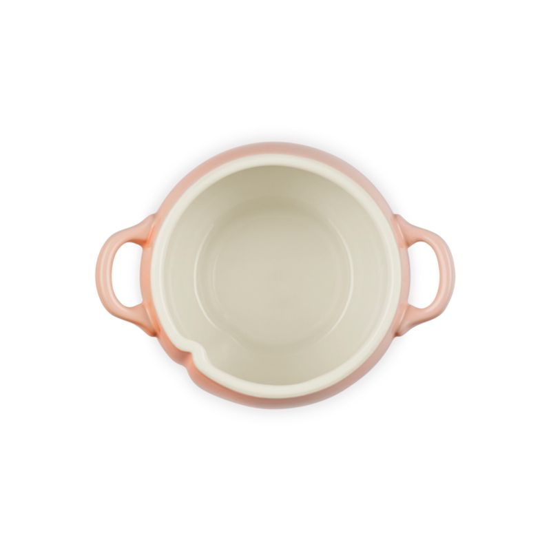 Le Creuset Peach-Shaped Stoneware Mini Cocotte - image 3 of 5