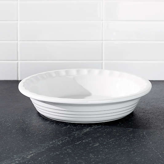 Le Creuset ® White Pie Dish