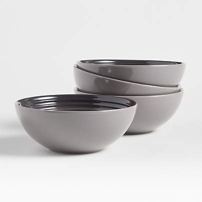 Le Creuset ® Oyster Grey Cereal Bowls, Set of 4