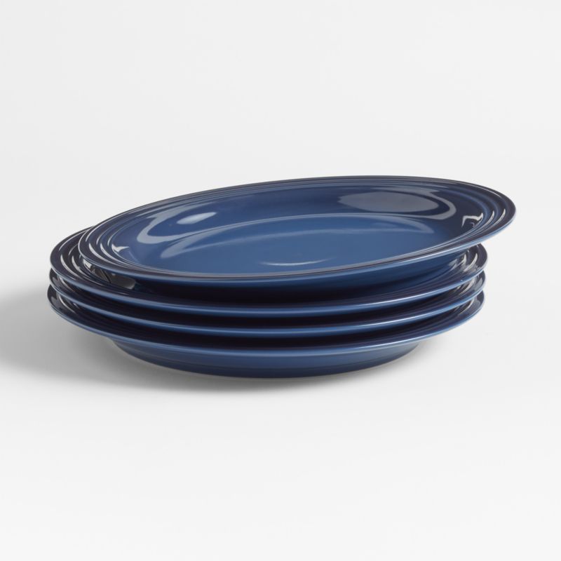 Le Creuset ® Ink Blue Dinner Plates, Set of 4 - image 0 of 7