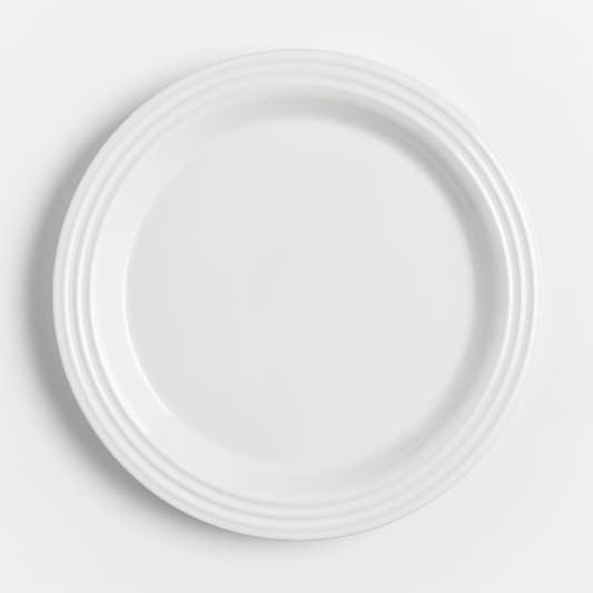 Le Creuset ® White Dinner Plates, Set of 4