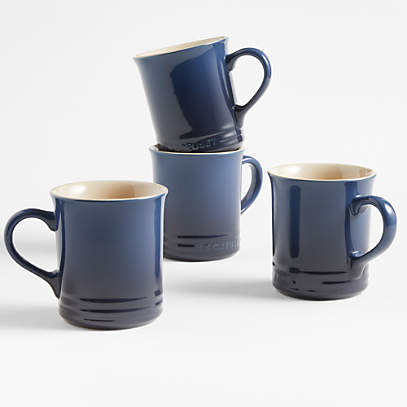 Le Creuset Stoneware French Press & Set of 2 12-oz Mugs 