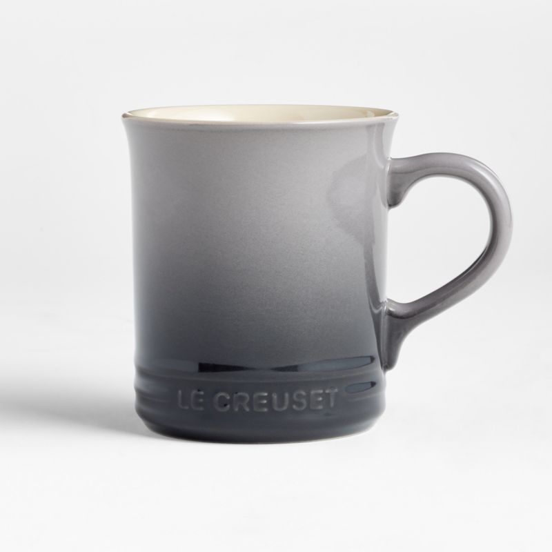 Le Creuset ® 14-oz. Oyster Grey Mugs, Set of 4 - image 6 of 7