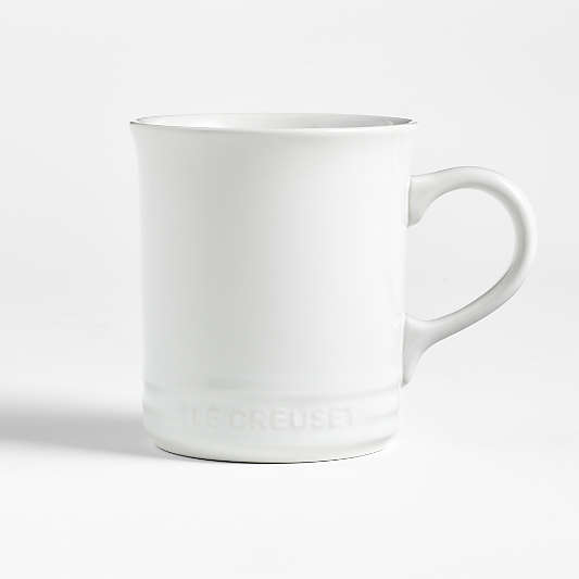 Le Creuset ® 14-oz. White Stoneware Mugs, Set of 4