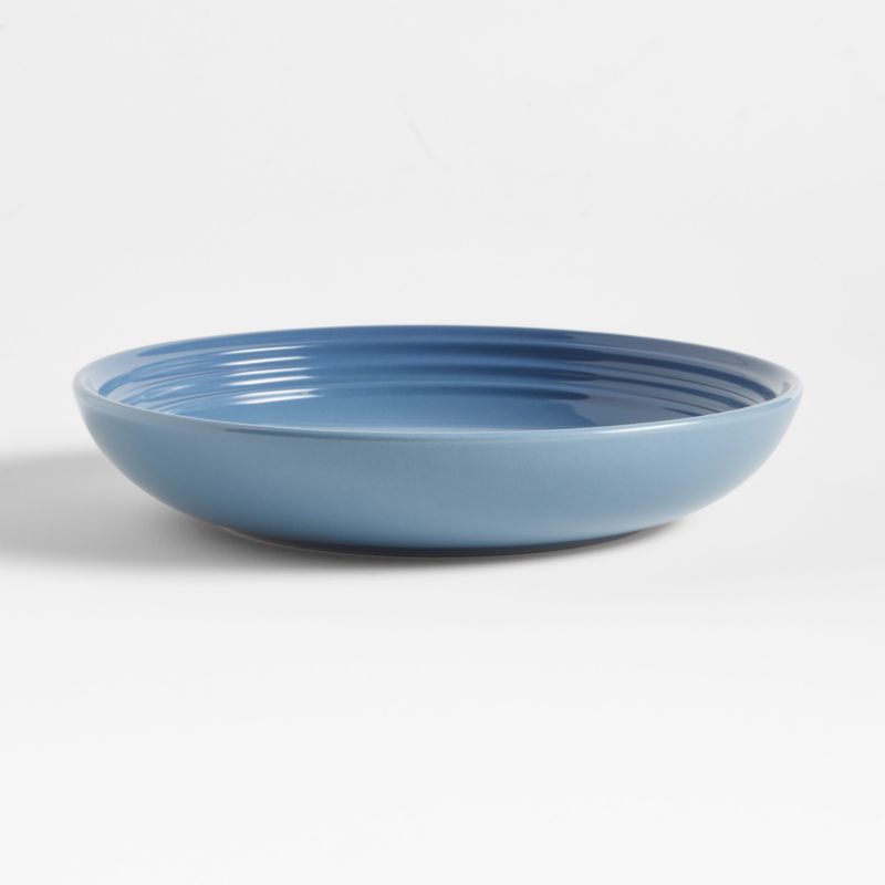 Le Creuset Chambray Blue Pasta Bowls, Set of 4