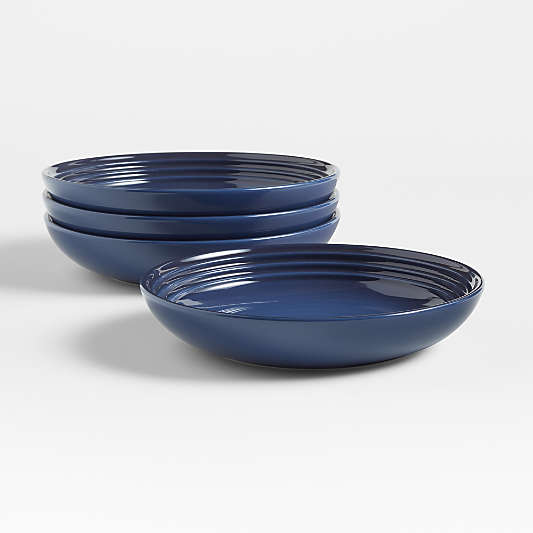 Le Creuset ® Ink Blue Pasta Bowls, Set of 4