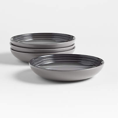 Le Creuset ® Oyster Grey Pasta Bowls, Set of 4