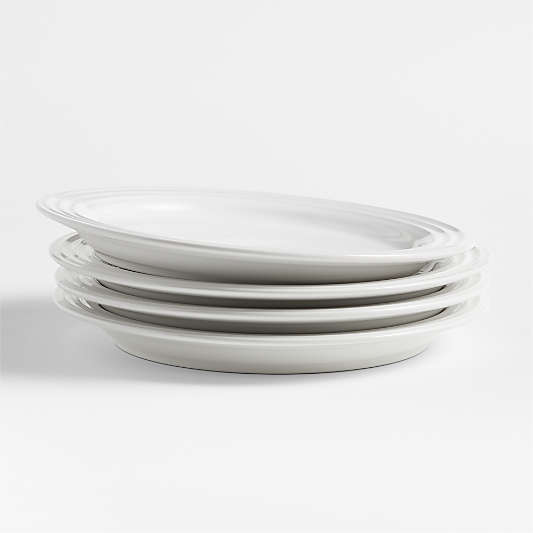 Le Creuset ® White Salad Plates, Set of 4