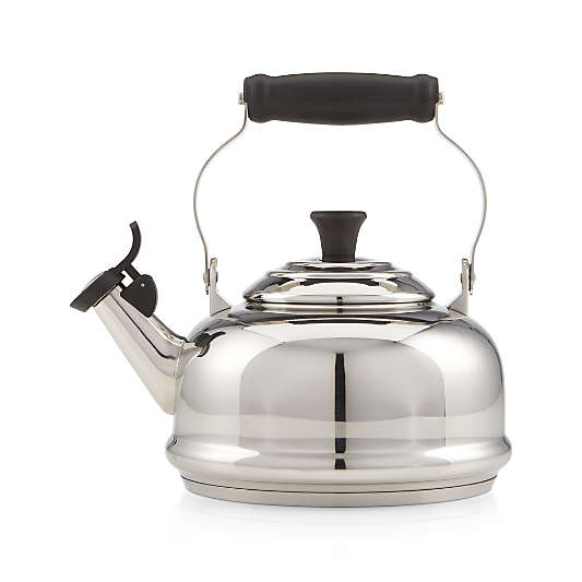 Le Creuset ® Classic 1.7-Qt. Stainless Steel Whistling Stovetop Tea Kettle
