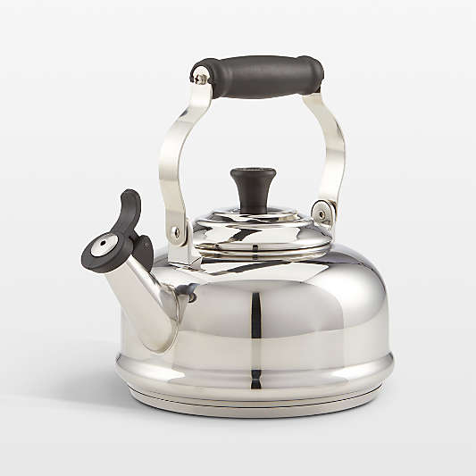 Le Creuset ® Classic 1.7-Qt. Stainless Steel Whistling Stovetop Tea Kettle