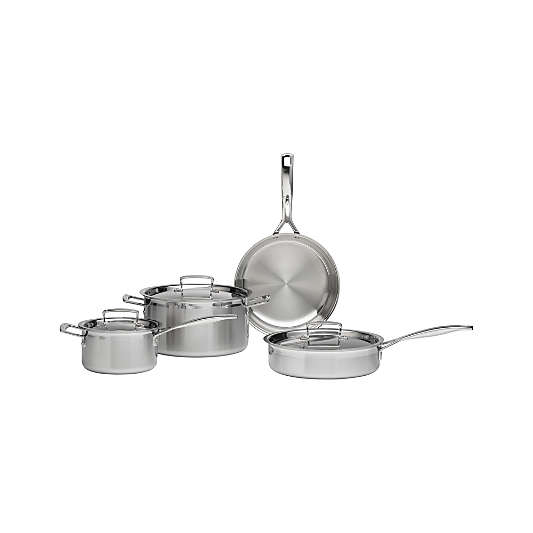 Le Creuset ® Stainless Steel 7-Piece Cookware Set