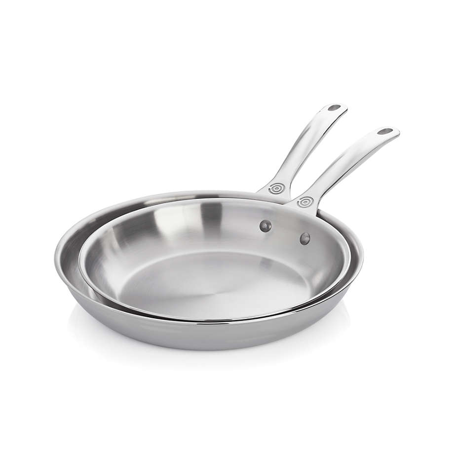 Le Creuset Classic Stainless Steel Fry Pan