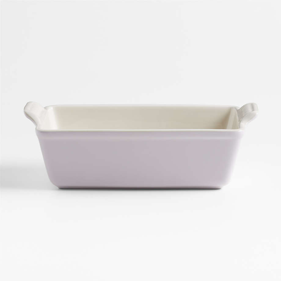Le Creuset Heritage Shallot Loaf Pan + Reviews | Crate & Barrel