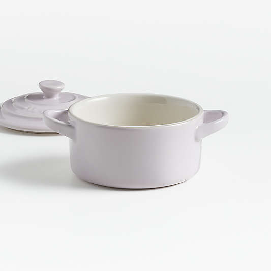 Le Creuset ® 8-Oz. Shallot Round Mini Cocotte with Lid