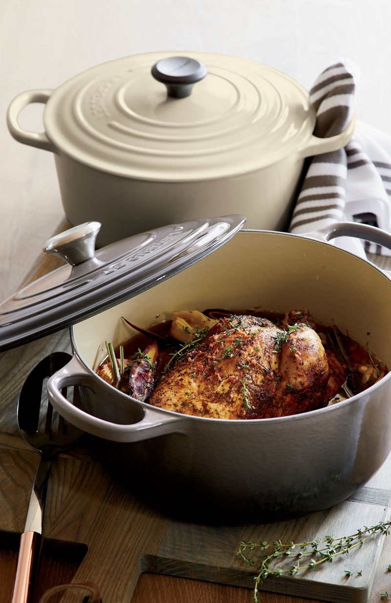 Le Creuset Signature 7.25-Qt. Oyster Round Dutch Oven - image 2 of 13