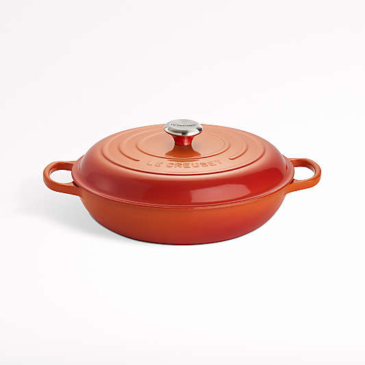 Le Creuset ® Signature 5-qt. Flame Orange Braiser