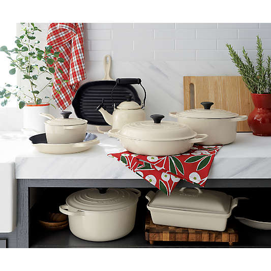Le Creuset ® Heritage 4-Qt. Cream Rectangular Casserole Dish with Lid