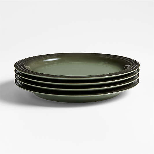 Le Creuset ® Thyme Stoneware Dinner Plates, Set of 4