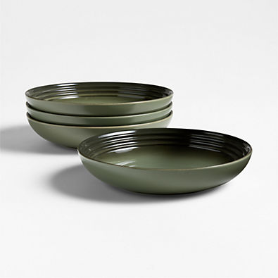 View Le Creuset ® Thyme Stoneware Pasta Bowls, Set of 4 details