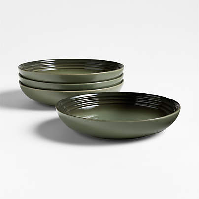 Le Creuset ® Thyme Stoneware Pasta Bowls, Set of 4